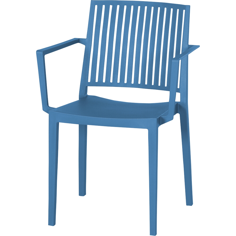 SIENA GARDEN LANE Stapelsessel brillant blau Image