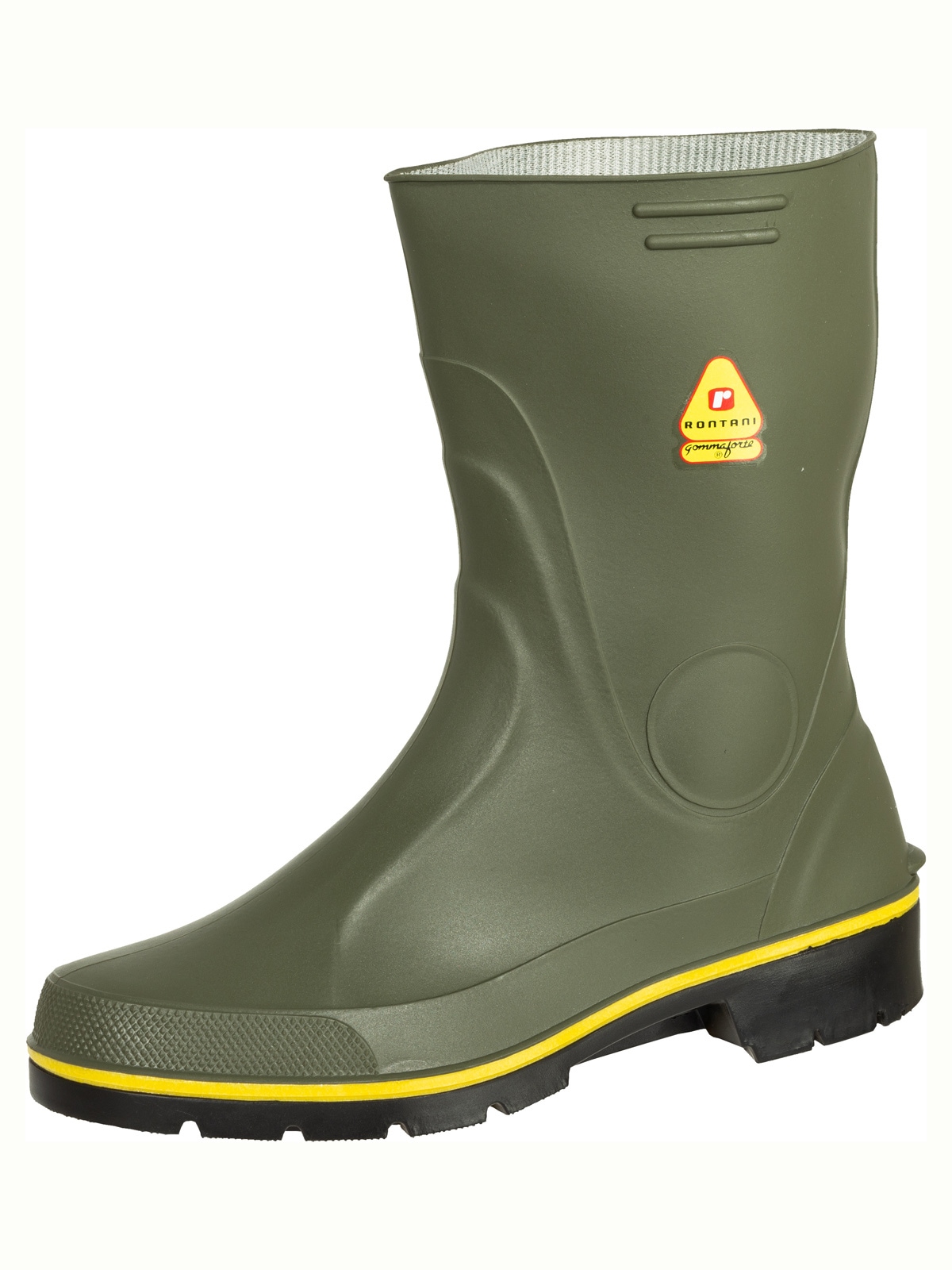 Gummistiefel SPIRALE "Stiefel 72235026Rontani Nitril-Stiefel kurz grün", Damen, Gr. 40, grün (oliv), Schuhe Gummistiefel