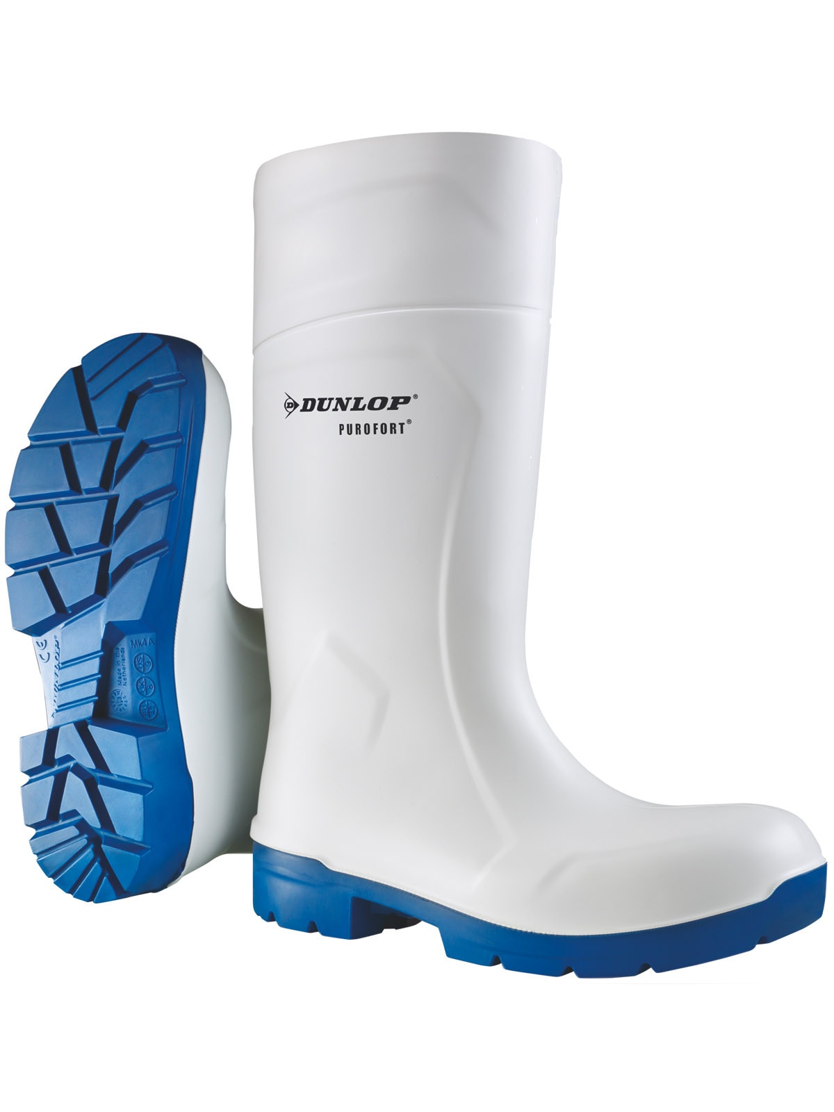 Sicherheitsstiefel DUNLOP "Purofort Foodpro MultiGrip safety" Gr. 43, weiß, 43, Obermaterial: 100% Textilmaterial TEXMAT., Schuhe Image