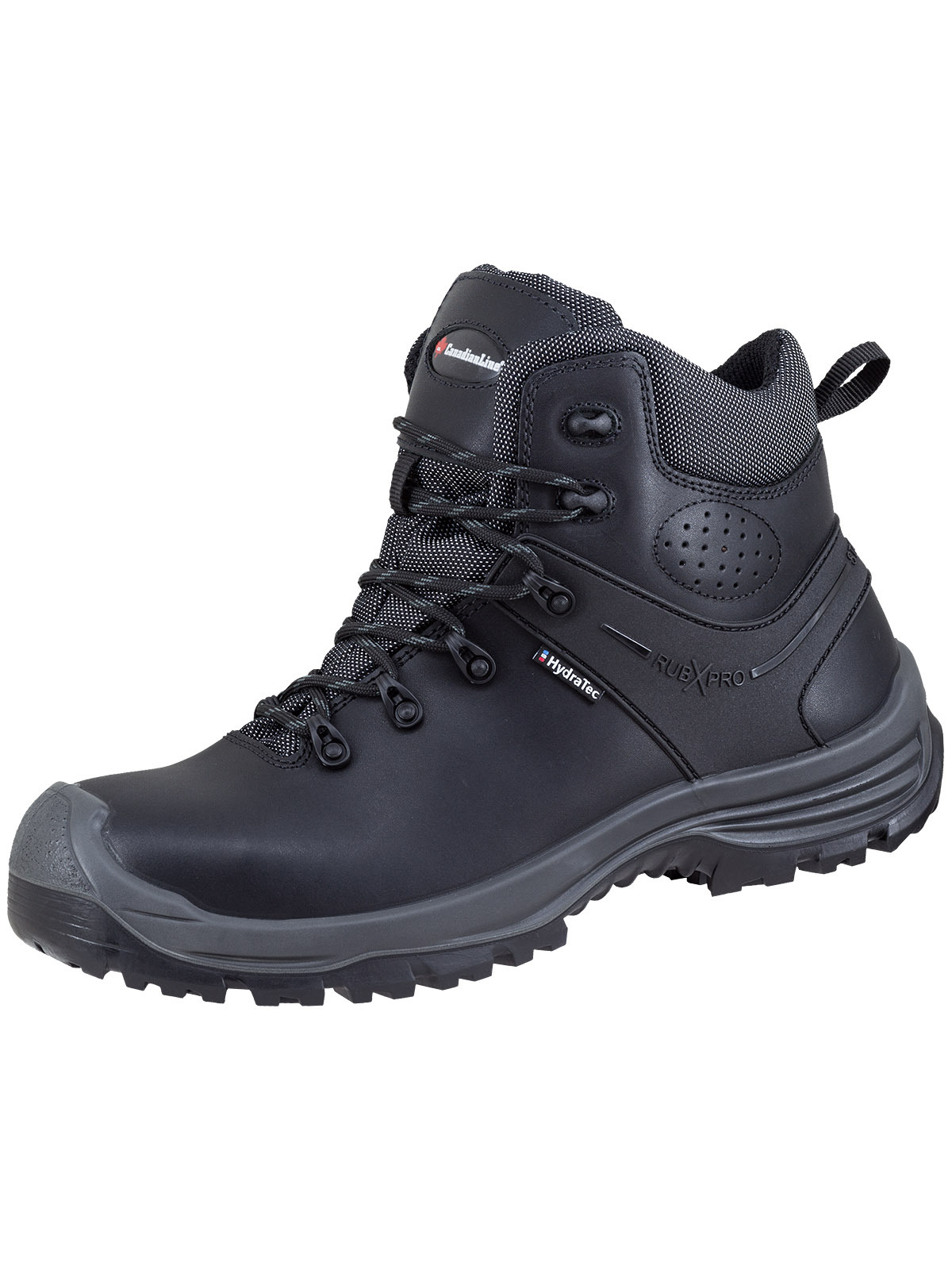 Sicherheitsschuh CANADIAN LINE "Sicherheitsschuhe Turin" Gr. 40, schwarz, 40, Obermaterial: 100% Rindsleder Leather cow., Schuhe