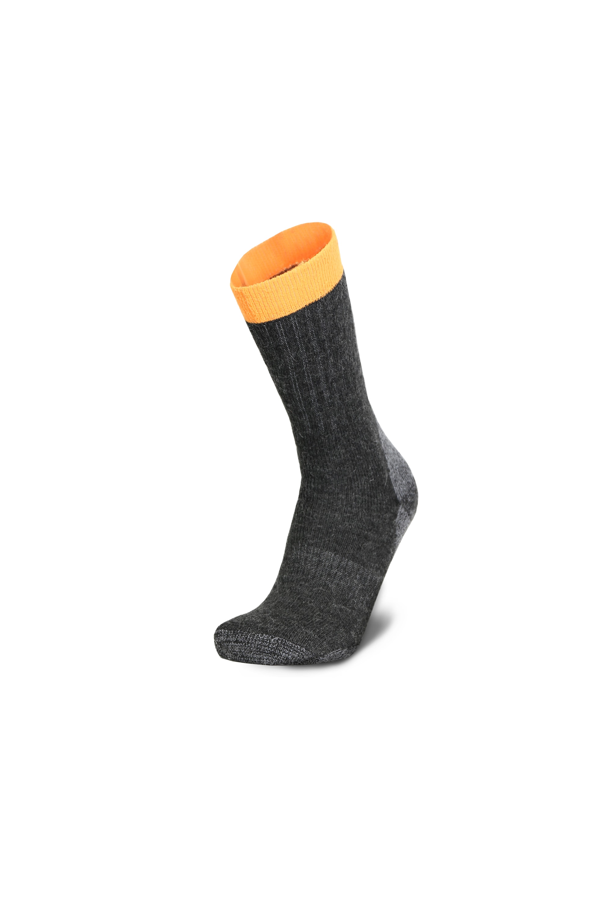 Arbeitssocken MEINDL "Bekleidung 9639-31 Meindl MT Work anthr." Gr. 39, grau (anthrazit, orange), Socken, Damen, 39, Obermaterial: 49% Polyacryl PAN. 20% Wolle mw. 19% Polyamid PA. 9% Alpaka WP. 3% Elasthan EL.