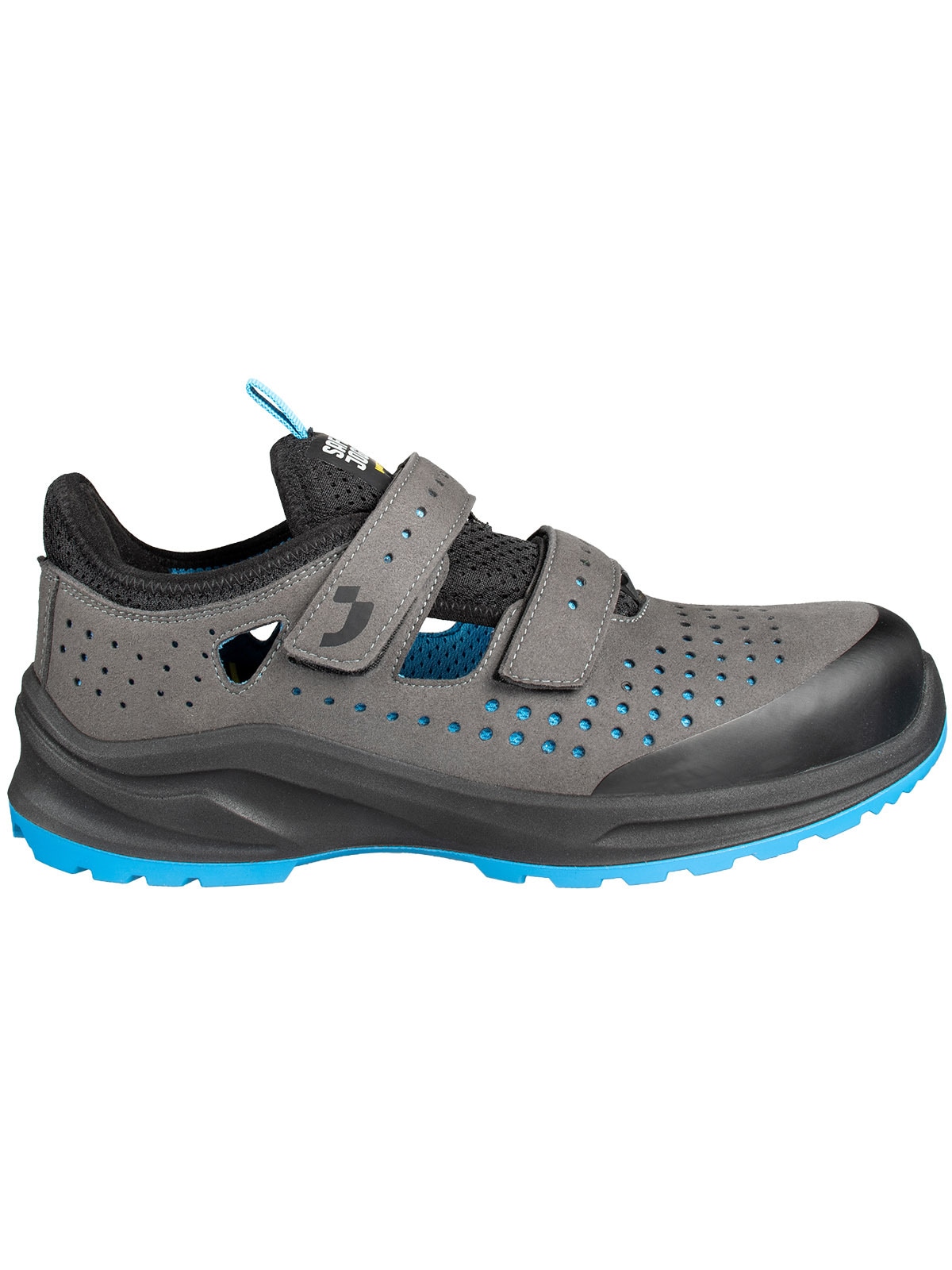 Sicherheitsschuh SAFETY JOGGER WORKS "Sicherheitsschuhe 012038 Safety Jogger Modulo" Gr. 48, grau (grau, blau), 48, Schuhe