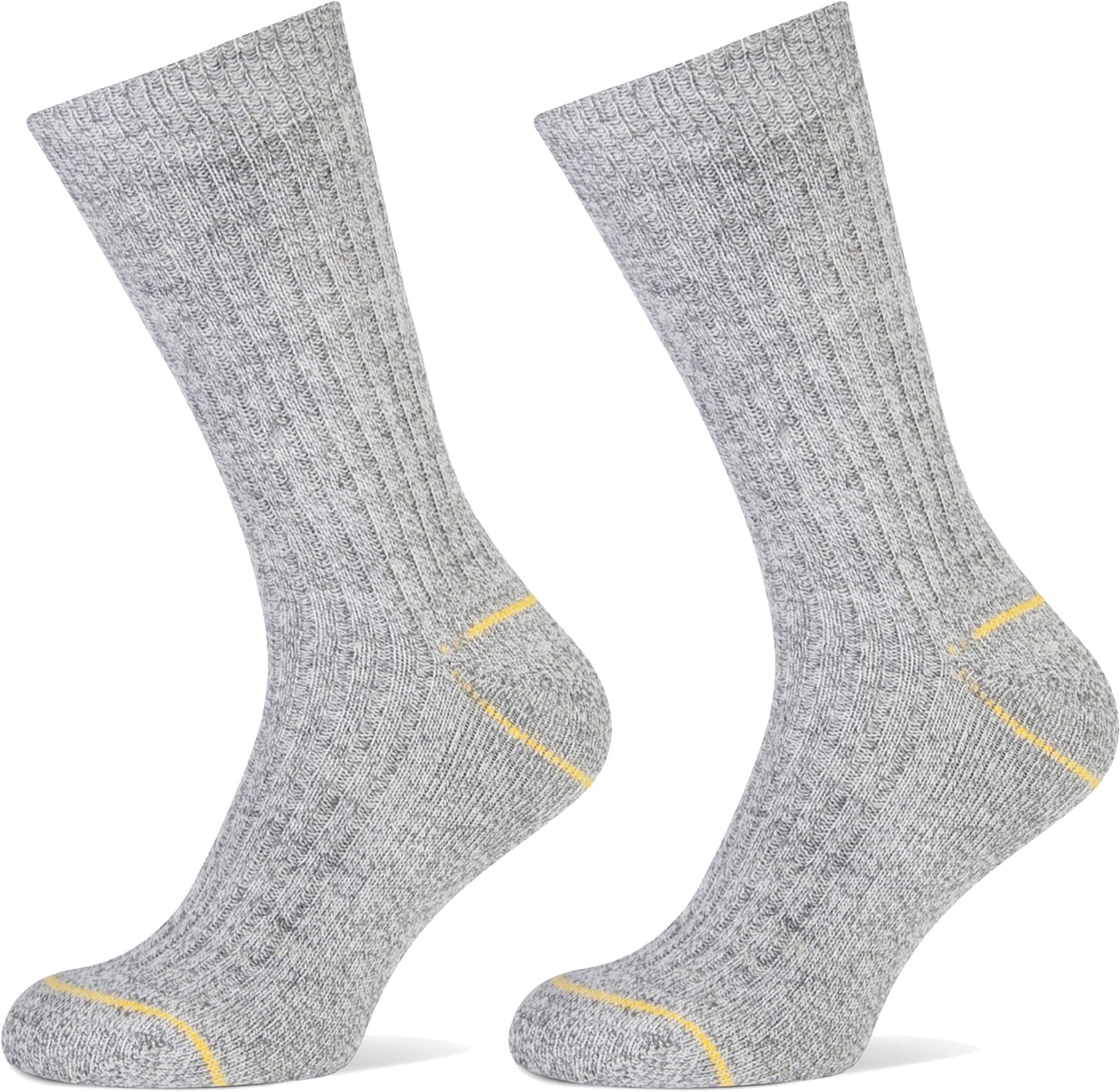 Arbeitssocken STAPP "Bekleidung 4405 Stapp Yellow Norwegian 2er Pack / 2 Paar" Gr. 47, grau, Socken, 47