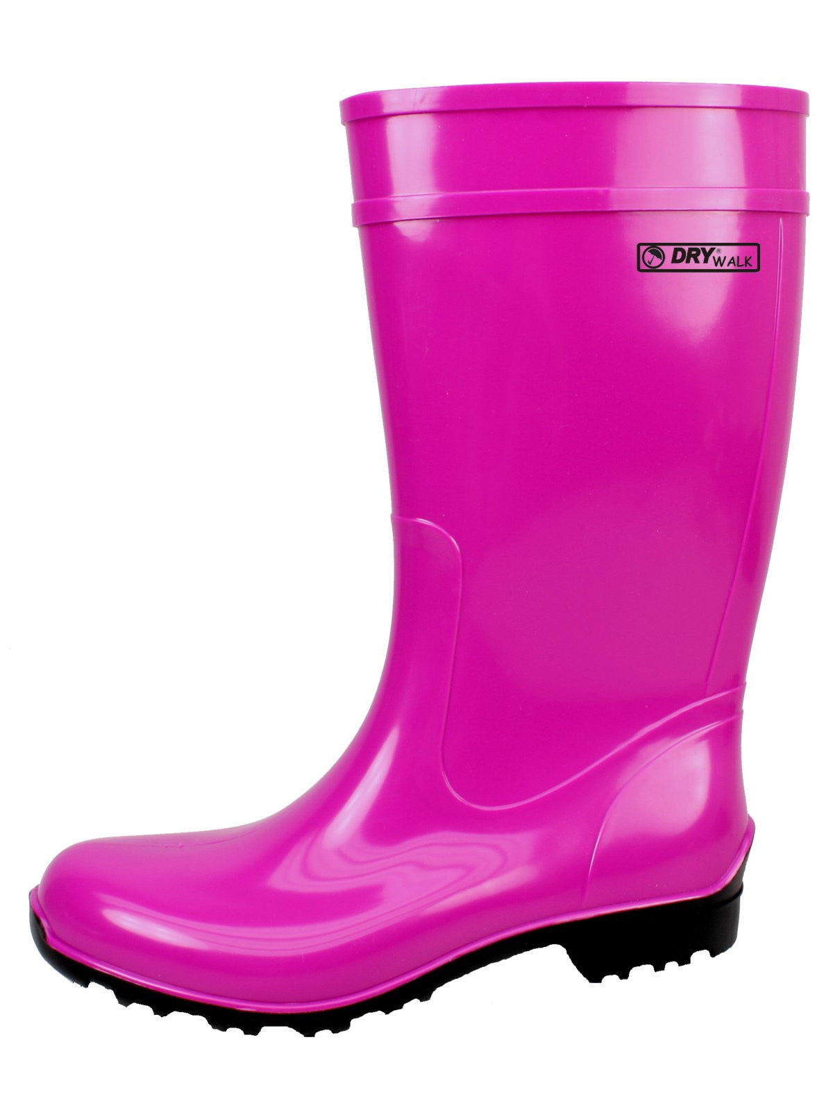 Gummistiefel BOCKSTIEGEL "Gummistiefel Luisa pink dunkelblau", Damen, Gr. 36, pink (pink dunkelblau), Obermaterial: 100% PVC PVC., Schuhe Gummistiefel