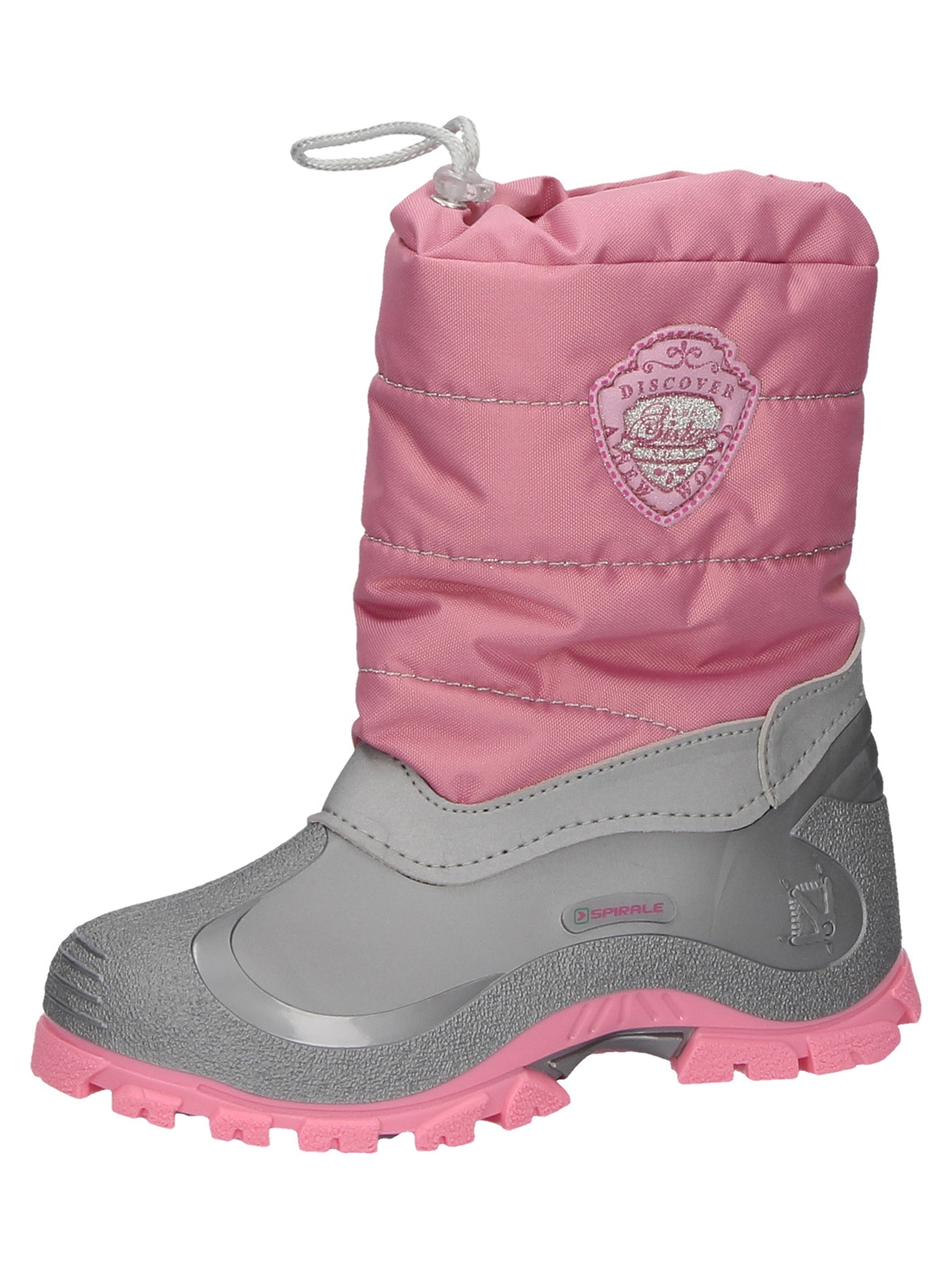 Winterstiefel SPIRALE "Winterstiefel Sabrina" Gr. 23, rosa, 23, Schuhe, Winterstiefel