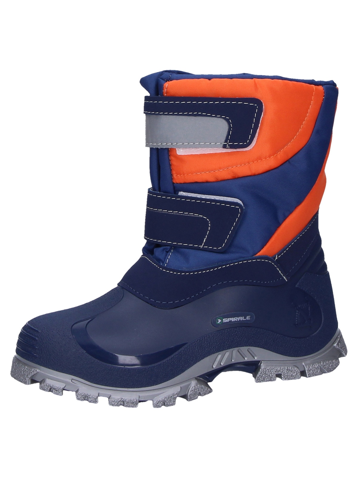 Winterstiefel SPIRALE "Winterstiefel Simon" Gr. 22, orange (orange, blau), 22, Schuhe, Winterstiefel