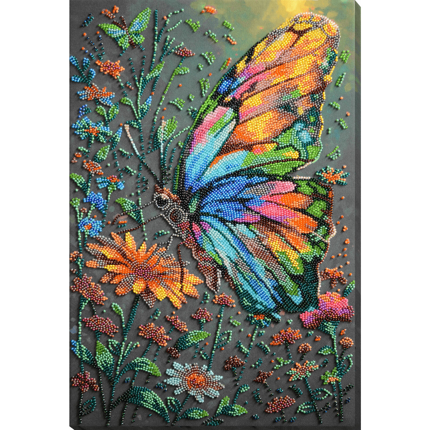 Perlen-Stickbild Shades of Summer, 26 x 39 cm