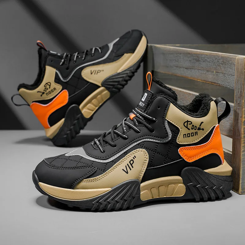 Chaussures pour hommes à semelle épaisse, nouvelle collection printemps-automne, chaussures pour hommes personnalisées résistantes à l