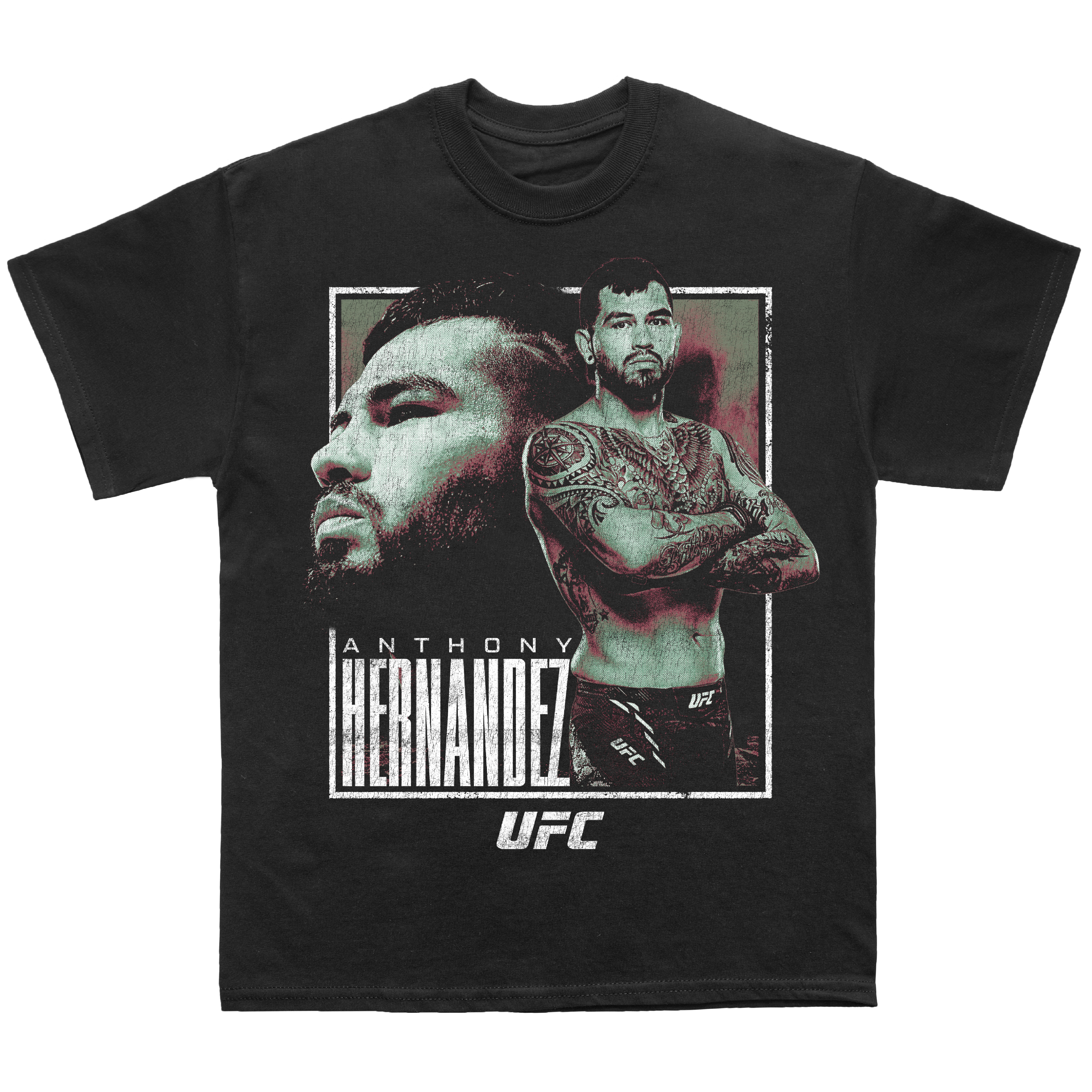 "Schwarzes Anthony Hernandez Houston Herren-T-Shirt" Image