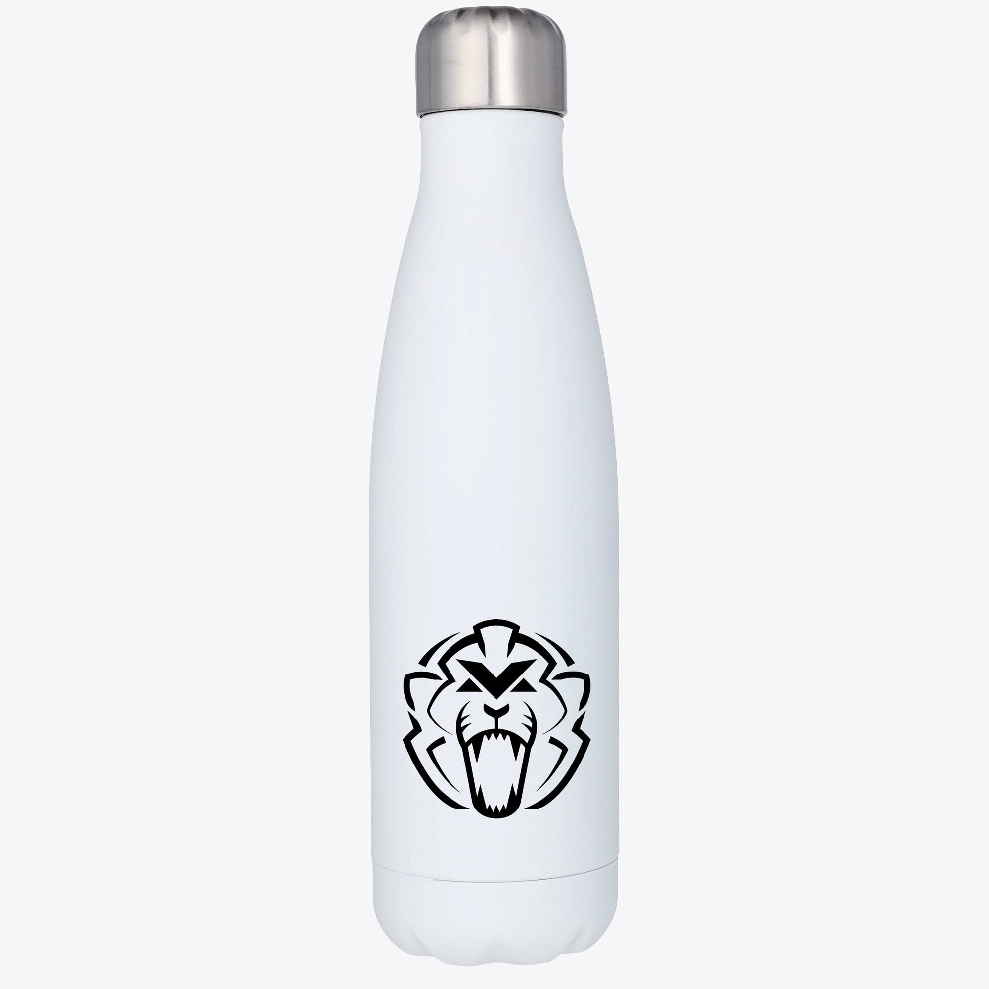 Bouteille isotherme 500 ml en acier inoxydable, logo Lion, blanche - No Gender Taille: One Size Only