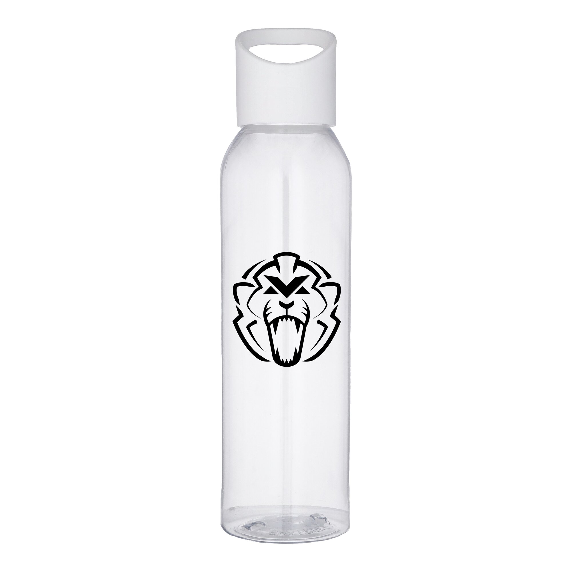 "Unleash the Lion Logo Kunststoff-Trinkflasche (650 ml) – Weiß" Image