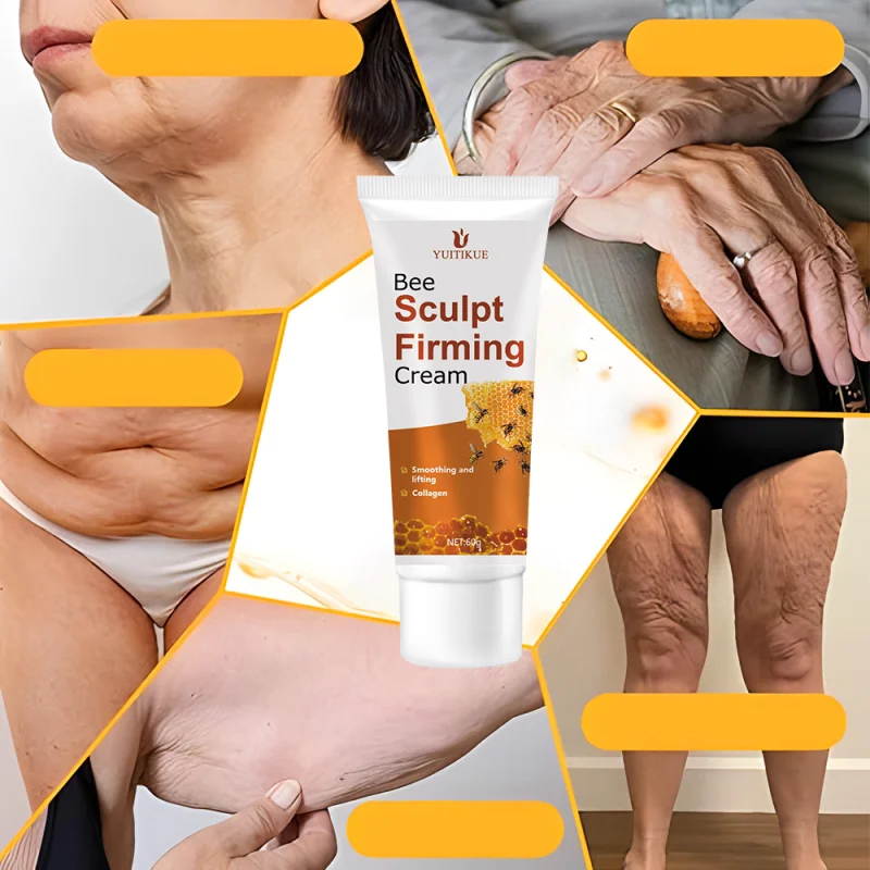 YUITIKUE Bee Sculpt Straffende Creme Kollagen Glättung Lifting Körpercreme Hautpflege 60g Image