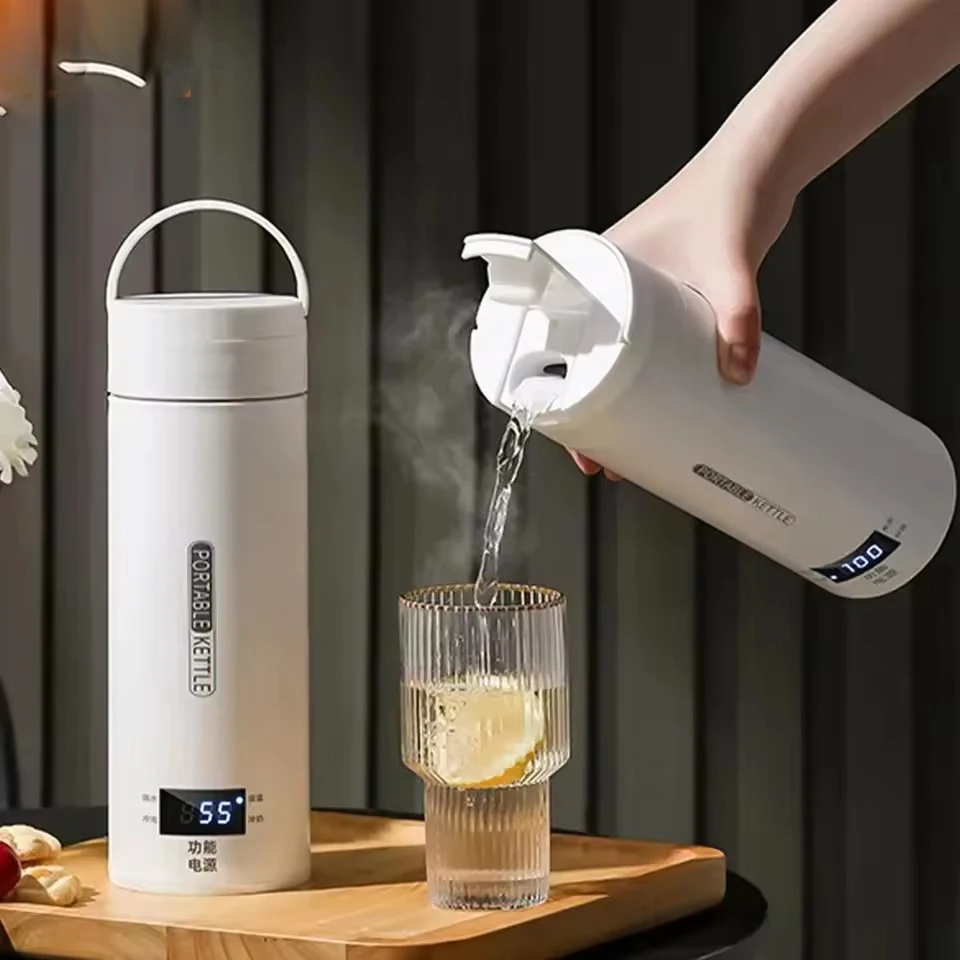 Xiaomi Elektrische Wasserkocher Tragbarer Wasserkocher für Tee und Kaffee Reise-Thermokanne Warmhaltefunktion Intelligente Temperaturkontrolle Image
