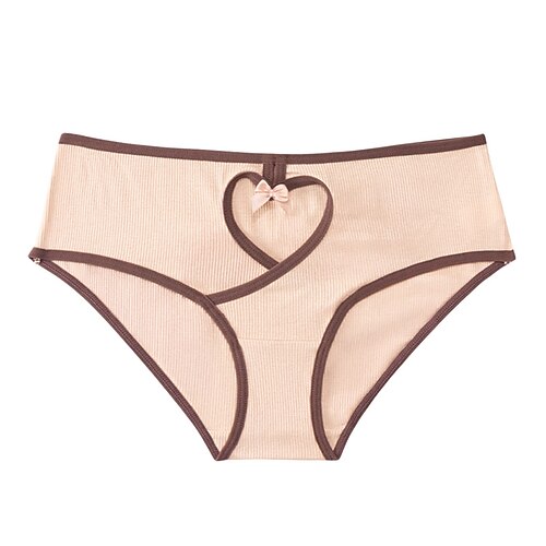 Damen Sexy Dessous Lässig Herz Einfarbig Täglich Heim Bett Ärmellos Blau Beige Sommer Frühling Schmale Passform Image