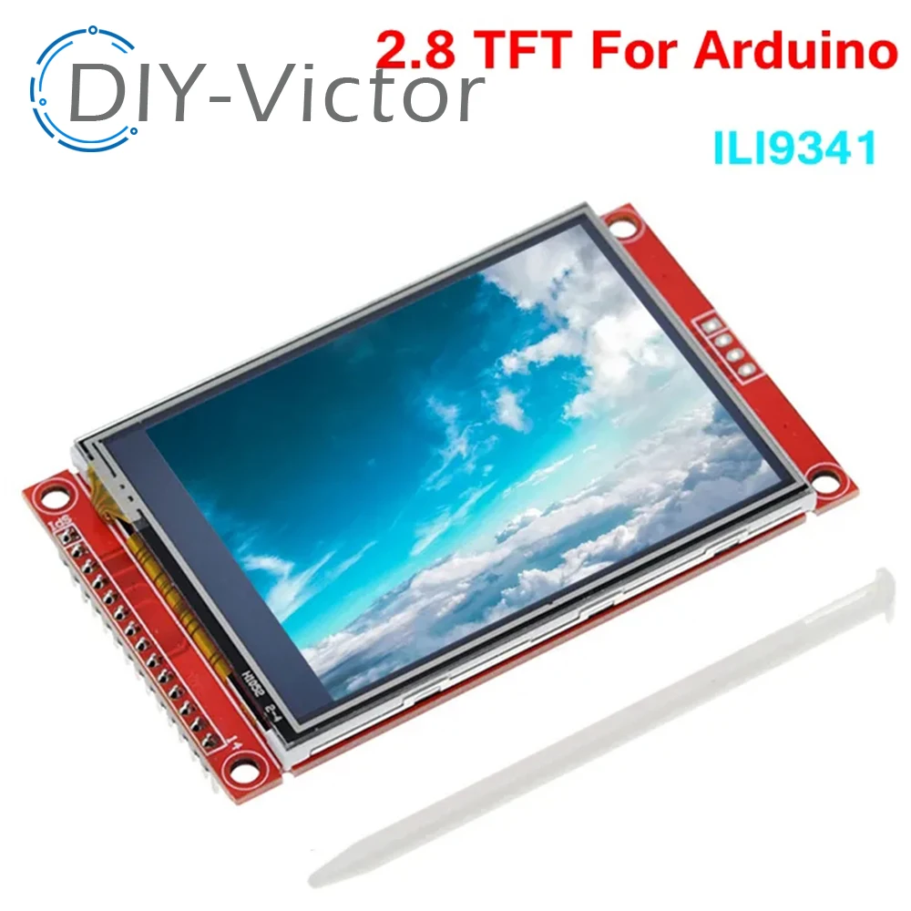 Werkseitig 2.8 "240*320 ili9341 Smart Display 2,8 Zoll SPI LCD TFT-Modul mit/ohne Touch-TFT-Display Image