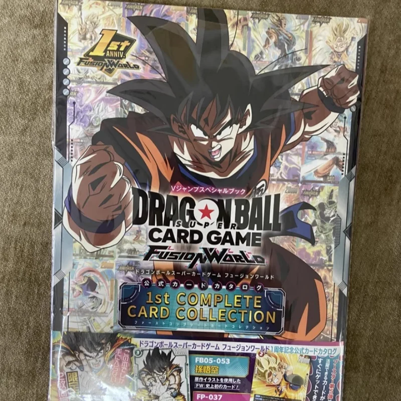Heiße Verkäufe Dragon Ball Super Tcg Fusion World 1. Auflage Komplette Kartensammlung Kunstbuch-Limited Trading Card Game Sammlerstück Image