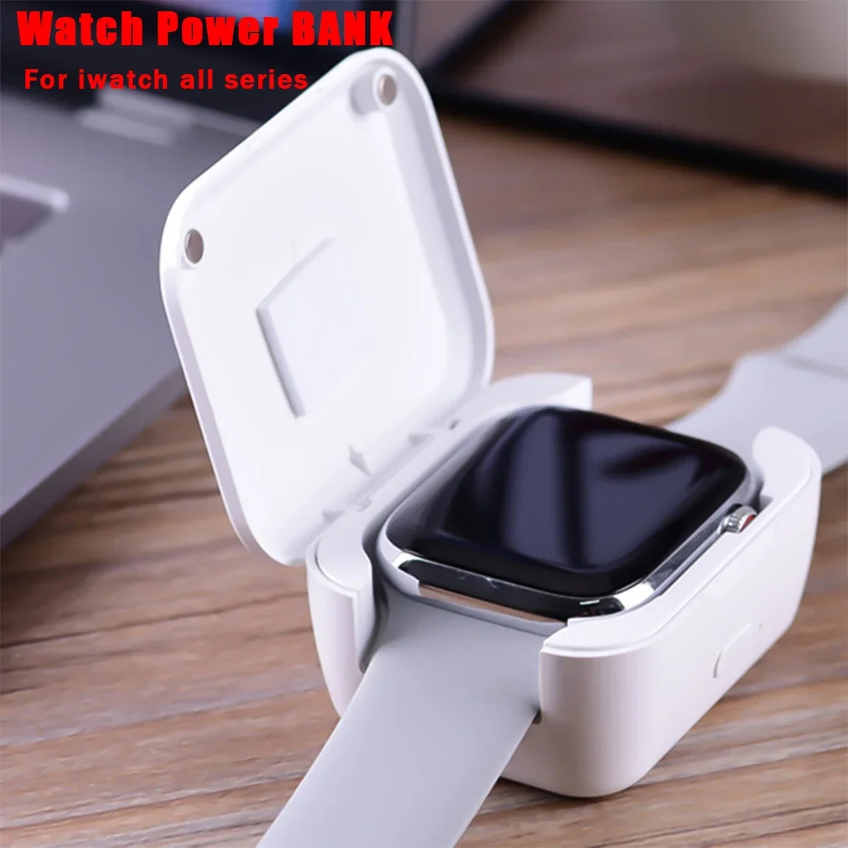 HOT Schnelle Uhren-Powerbank für Apple Watch 11 10 9 8 7 6 5 4 3 2 1 Kabelloses Ladegerät Tragbare Ladestation für iWatch Image