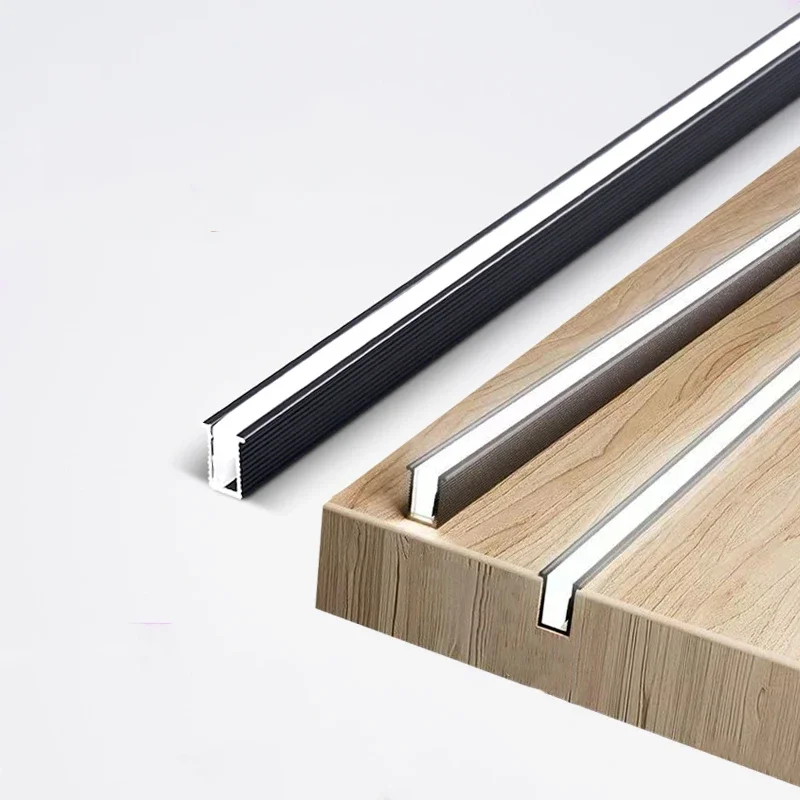 Einbau versteckte Unterschrankleuchte 12V Kleiderschrank Bücherregal Schicht Regal LED Bar Aluminium Profil Küche Schrank Möbel Beleuchtung