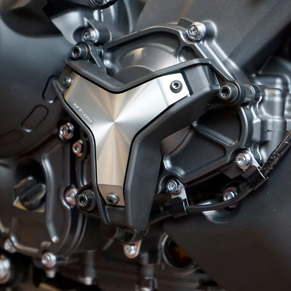 2021 NEUE Motorrad Teile Für Yamaha Tracer 9 GT MT-09 MT 09 Tracer Seite Sliders Motor Schutz Schutz Crash Pads Image