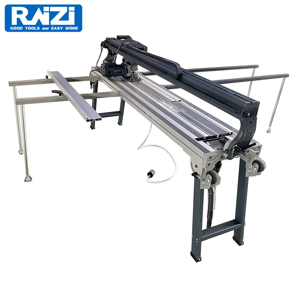 Raizi BigDog 1200mm 15-45 Grad Elektrischer Fliesen-Winkelschneider Großformat-Schneidemaschine für Keramik Porzellan Marmor Stein Image