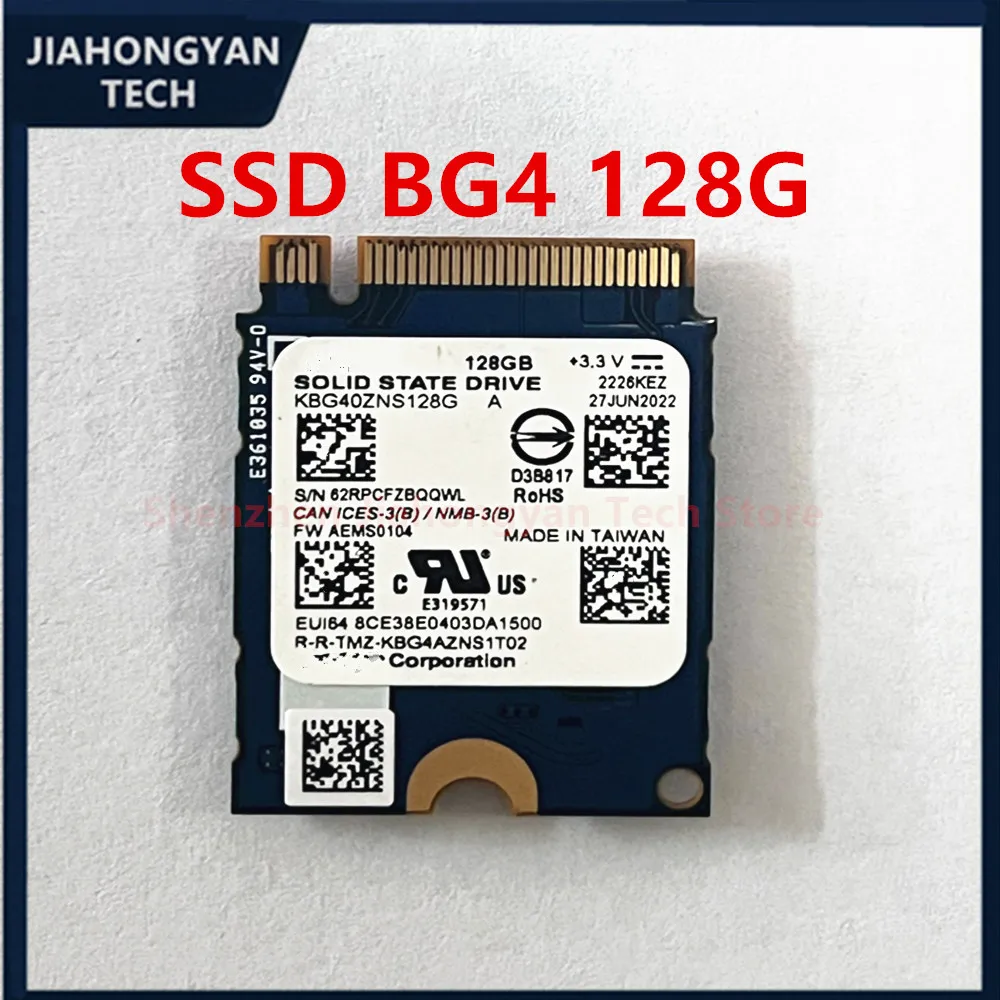 Original für KIOXIA BG4 BG5 BG6 128G 256G 512G 1TB 2230 M.2 Kamera Solid-State-Laufwerk PCIe3.0x4 4.0X4 NVMe M.2 SteamDeck Surface Image