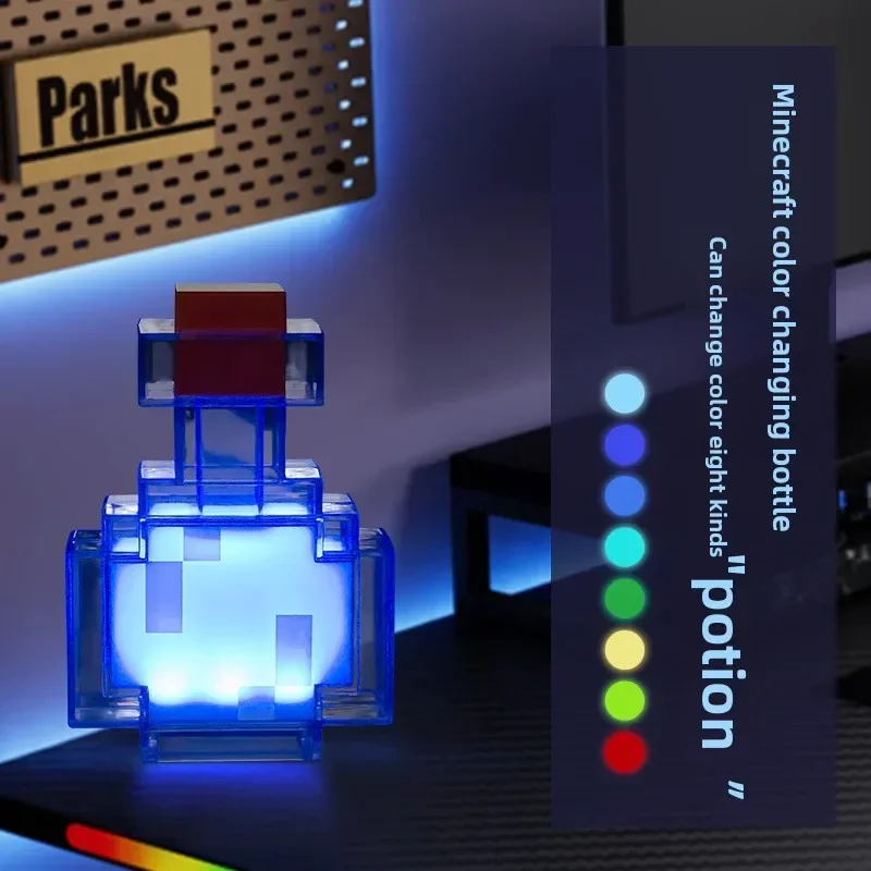 Lumière LED lampe de Table chambre décoration lumière cadeau d'anniversaire pour enfants jouet lampe chambre décoration MC lampe USB charge