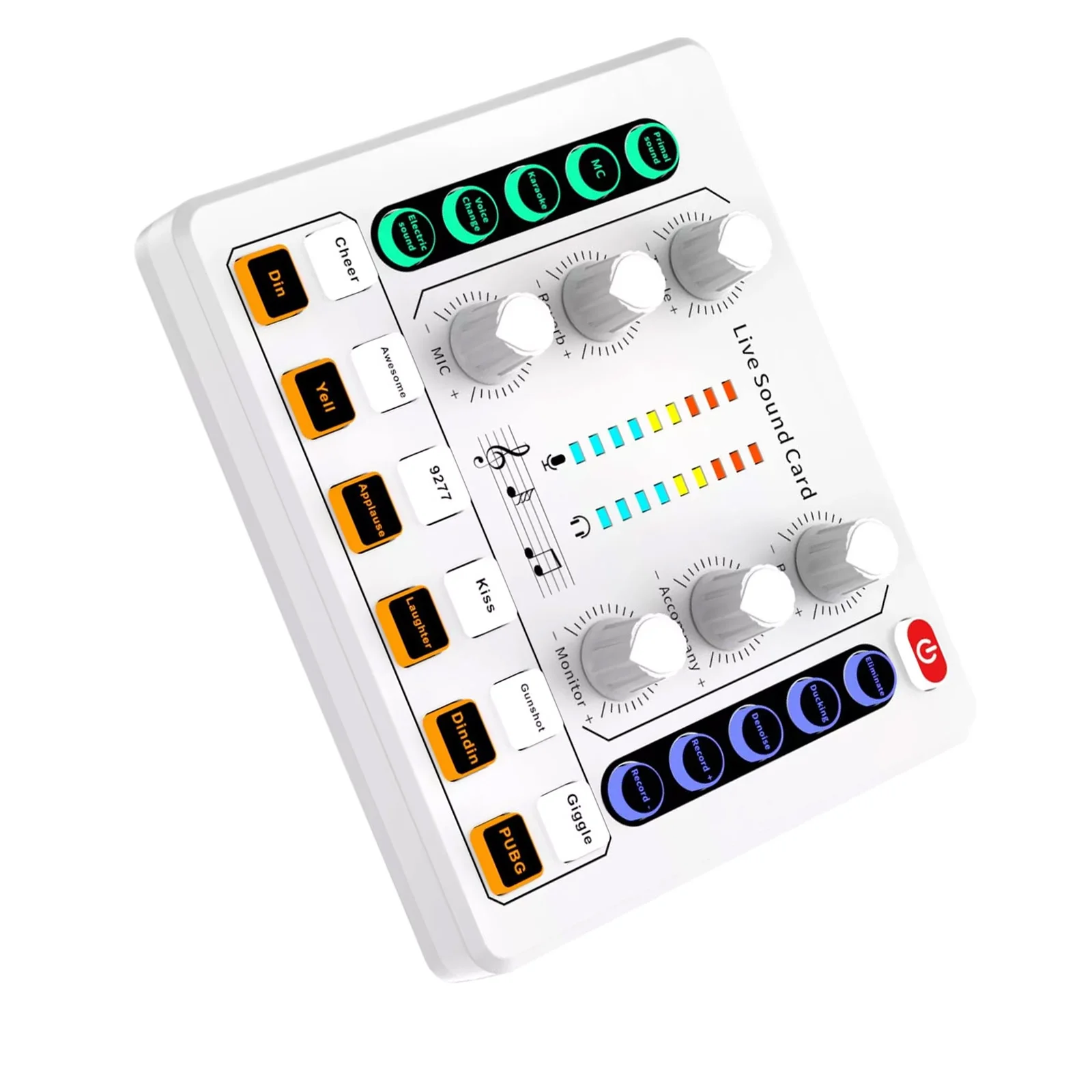 M8 Soundkarte Live-Streaming-Schnittstelle Externes USB-Live-Broadcast-Mikrofon Image