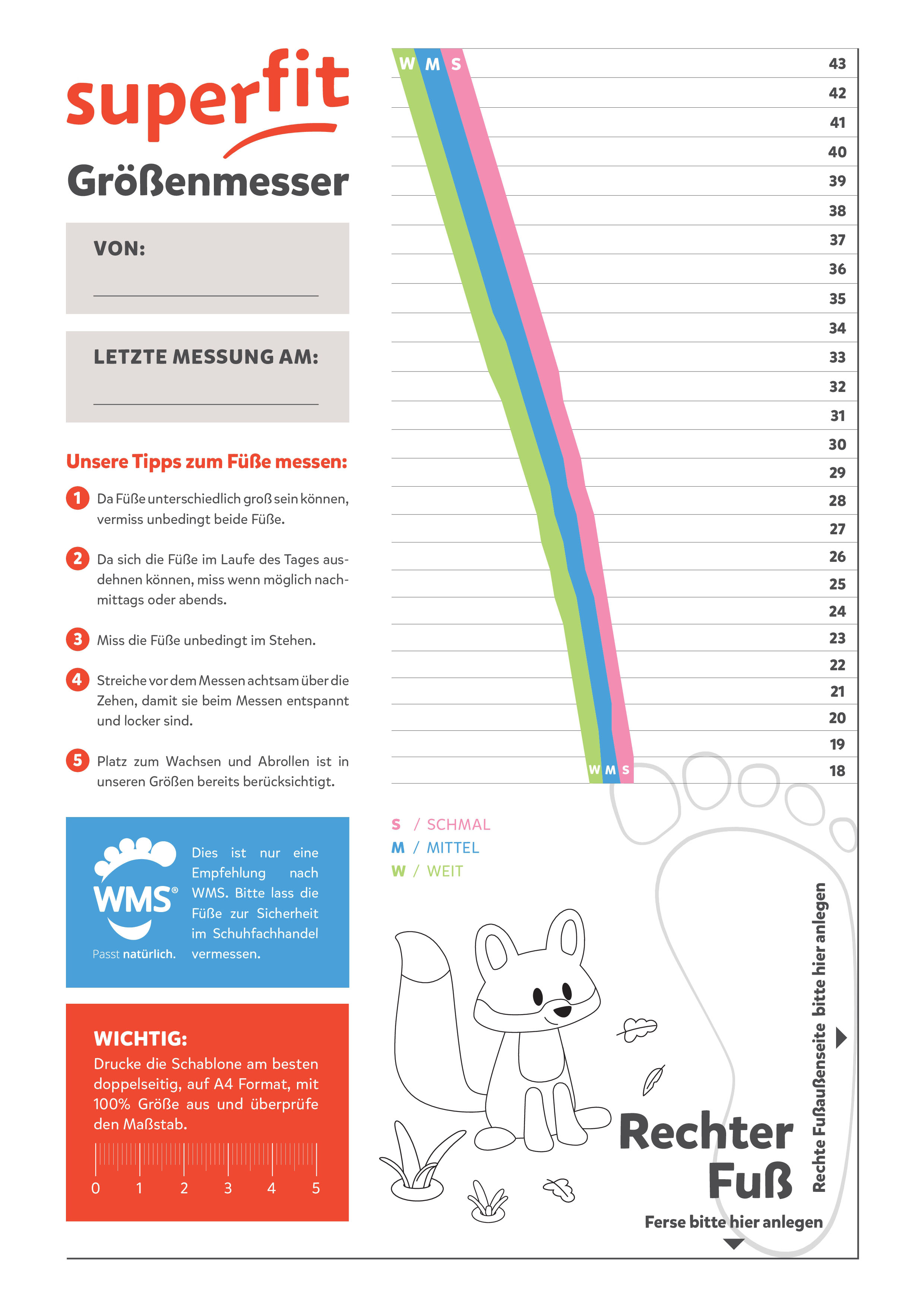 Sneaker SUPERFIT "KICKS WMS: weit", Damen, Gr. 34, dunkelgelb, grau, türkis, Schuhe Sneaker, Klettschuh, farbiges Muster, WMS: W V, Größenschablone zum Download