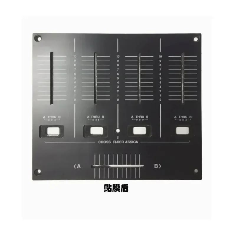 DJ Pioneer 900 Mischpult der dritten Generation DJM900NXS2 DJM900NEXUS DJM900SRT Fader Unterpaneel-Schutzfolie. Nicht eisernes Panel Image