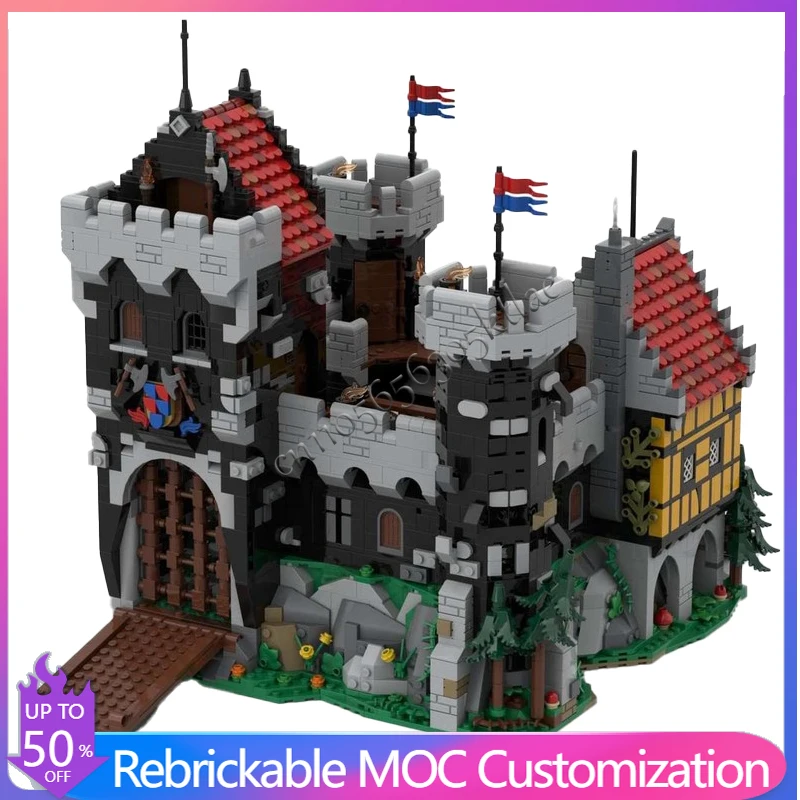 4684 Teile Konstruktions-MOC-6086 Remake MOC Anpassbare Modulare Bausteine Kinder-Technologie Einfaches Design DIY Urlaubs-Spielzeug Geschenke Image