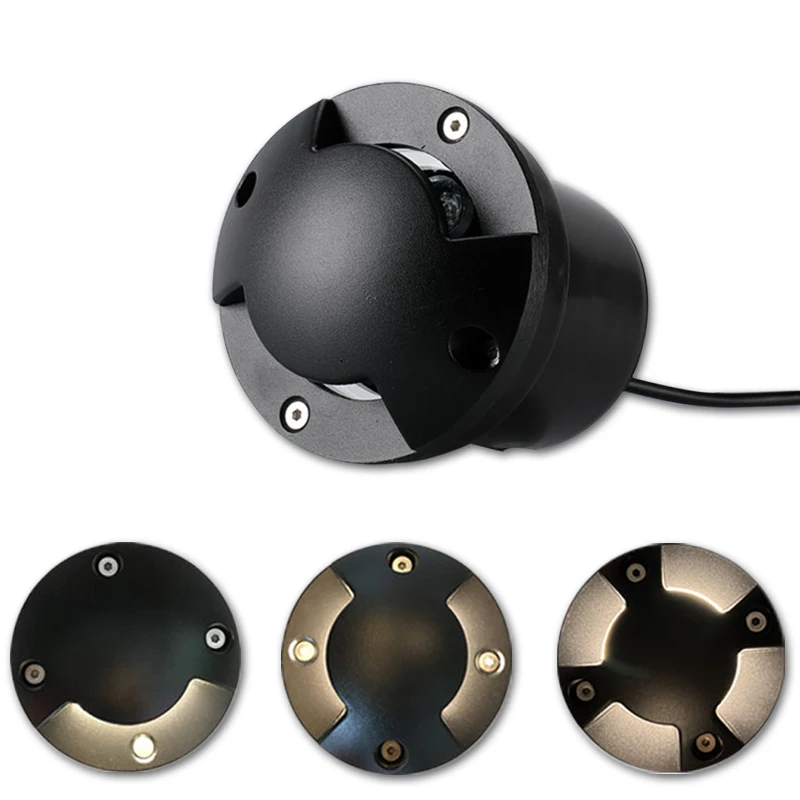 3W 5W 10W LED Garten Licht IP67 AC110V 220V DC12V Strahler Outdoor Einbau Unterirdischen Lampe boden Landschaft Beleuchtung Image