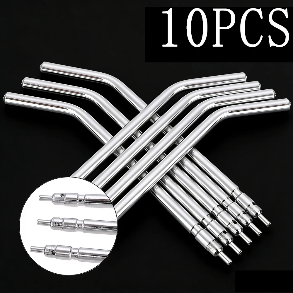 3-Wege-Dental-Luft-Wasser-Spritzen-Sprühdüsen für Zahnaufhellung Edelstahl-Spritzenaufsätze Image