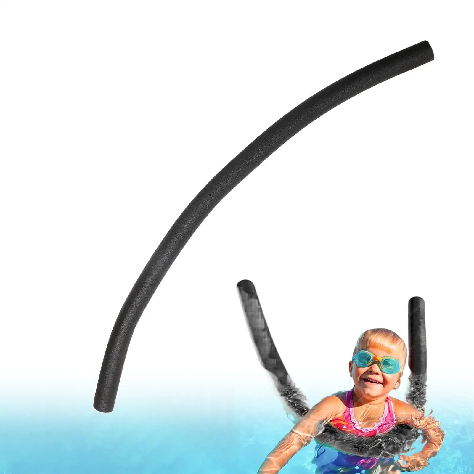 Schwimmstab aus Perlbaumwolle, schwimmende Nudelröhre, Schwimmtrainingshilfe, Wassersportzubehör für Kinder und Erwachsene Image
