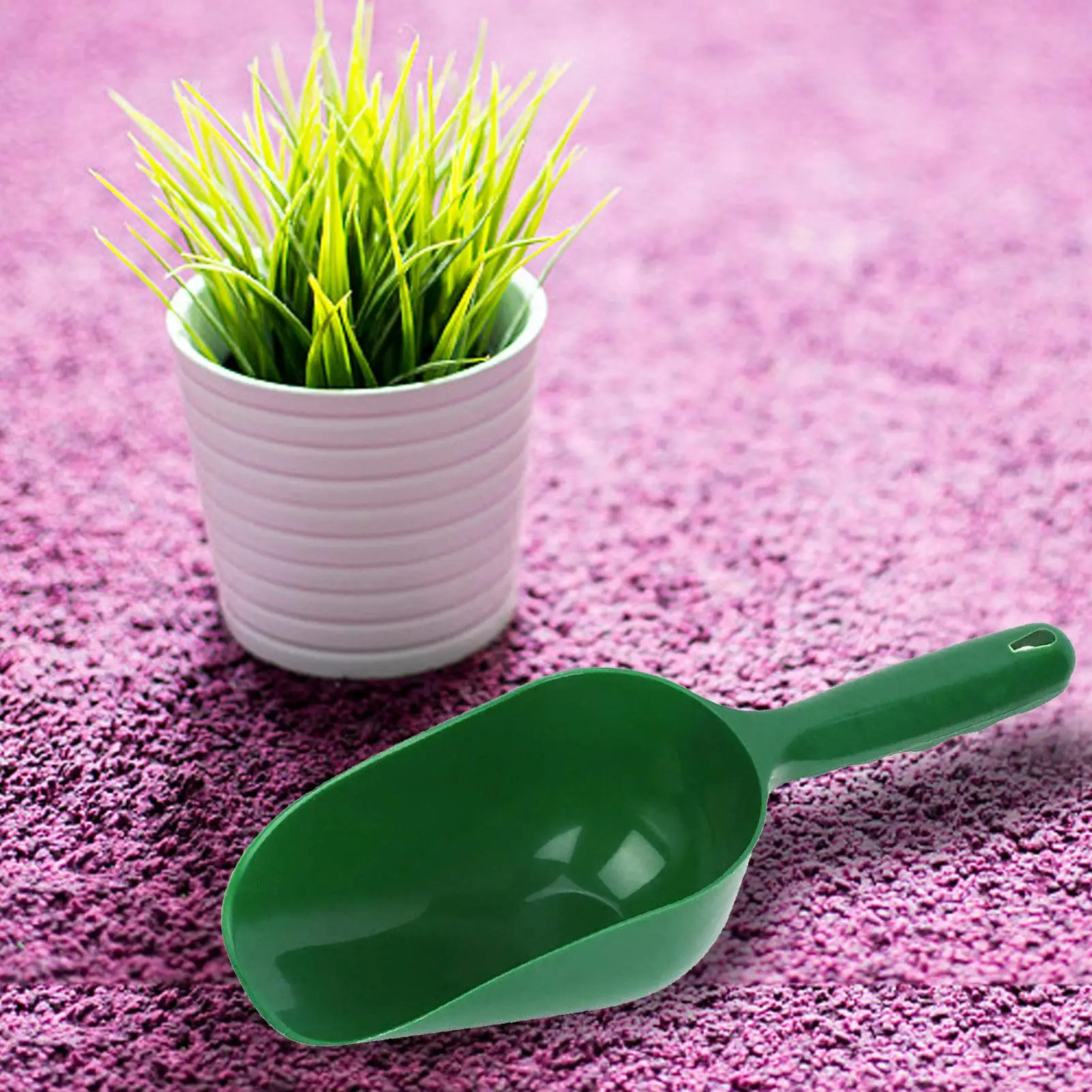 Kleine Schaufel, Mini-Mehrzweckspaten, universelle ergonomische Gartenschaufel mit langem Griff für Gartenarbeit, Strand, Kinderspiel, Bepflanzung Image