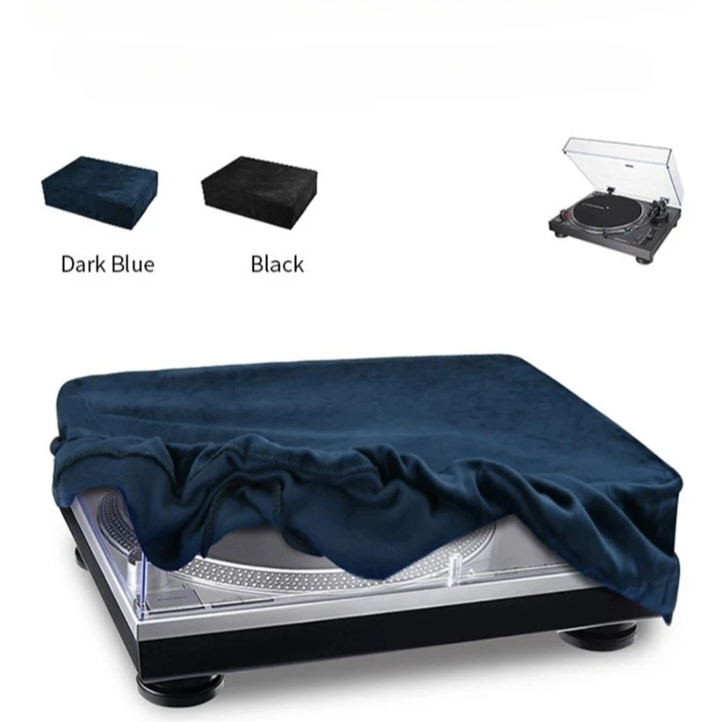 Schutzabdeckung für Plattenspieler Audio-Technica AT-LP120XUSB-BK Vinyl-Plattenspieler Staubschutzhaube Aufbewahrung Staubdichte Abdeckung Image