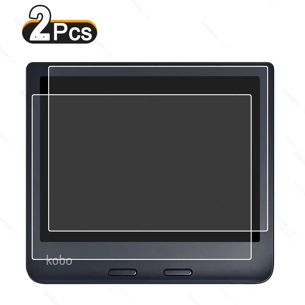 2 Stück kratz feste Displays chutz folie aus gehärtetem Glas für Kobo Clara 2e 6.0, Elipsa 2e 10,3 Zoll, Libra 2 Glas folie Image