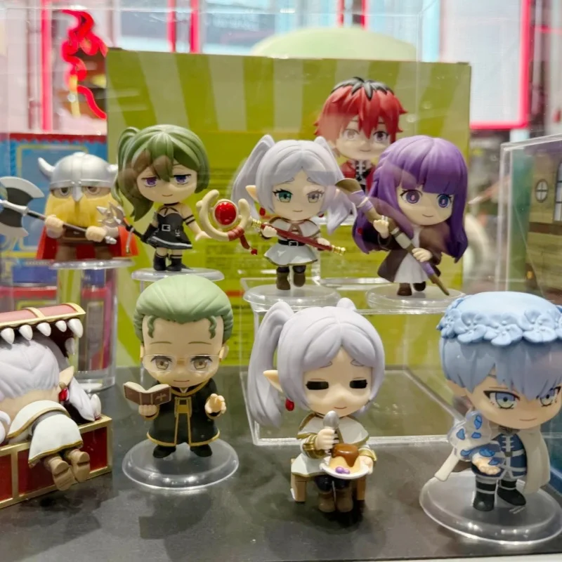 New Hot Toys Frieren: Beyond Journey'S End Blind Box Himmel Heiter Fern Eisen Ubel Stark Cute Anime Figures Mystery Box Gift Toy Image