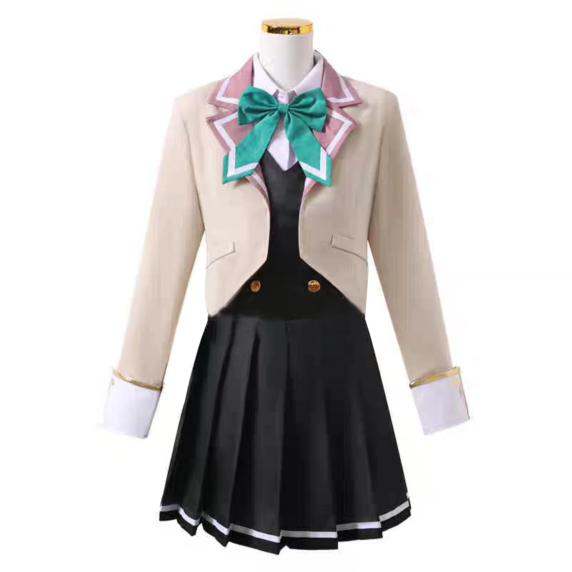 Unisex Maria Kujo Cosplay Kostüm Flüsternde Russische Anime Roshidere Elegante Uniform Halloween Party Outfits Image