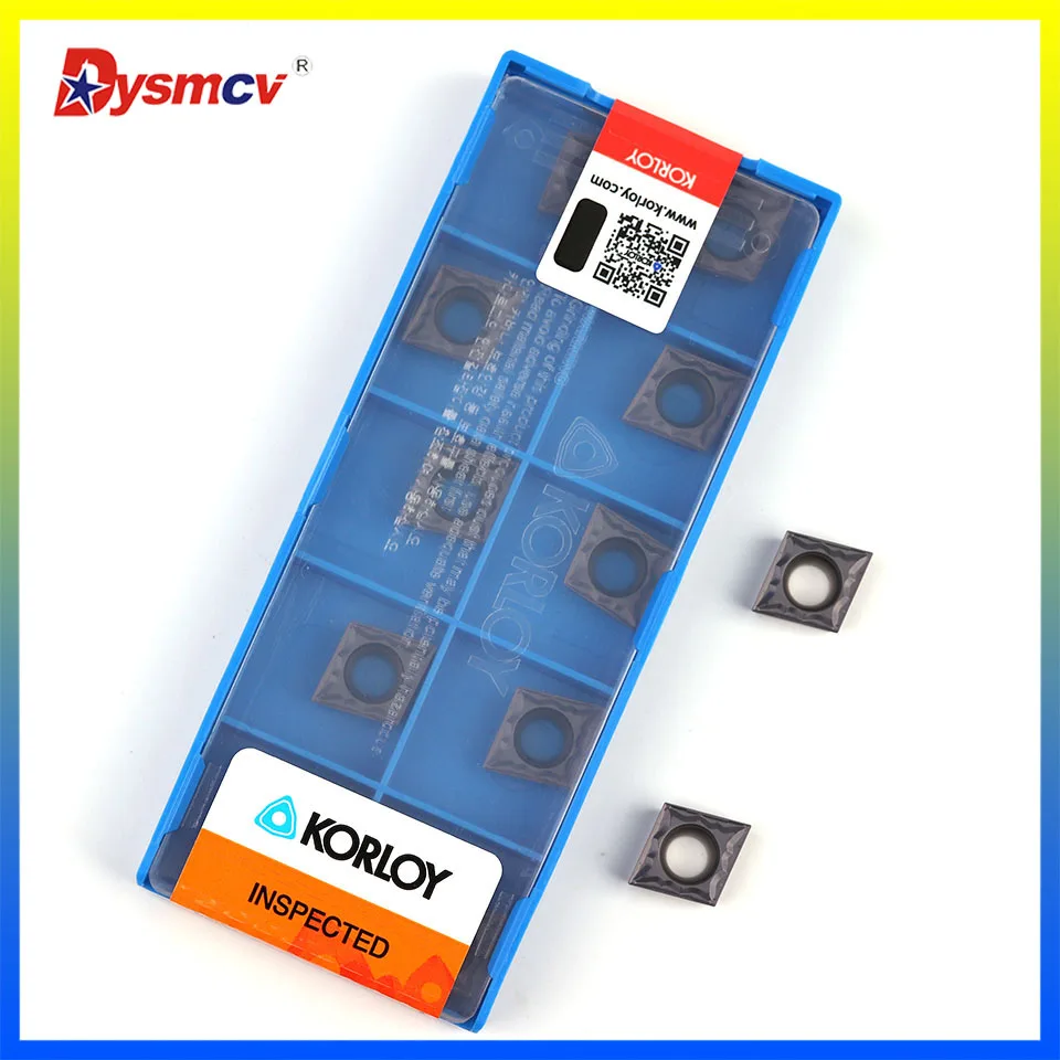 CCMT 060204 CCMT09T302 CCMT09T304 CCMT09T308 HMP PC9030 100 % Original KORLOY Hartmetallklinge Verarbeitung: Edelstahl Image