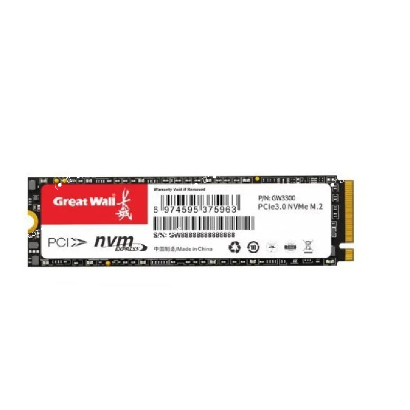 GW3300 2 TB SSD-Solid-State-Laufwerk M.2-Schnittstelle NVME-Protokoll, geeignet für Desktop-Laptops Image