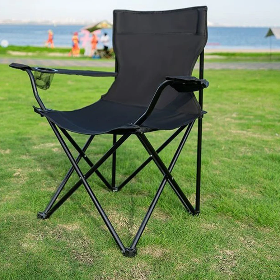 Camping Stuhl Sessel Faltbare Chaise Biegsamen Klappstühle Angeln Strand Tragbare Longue Zubehör Outdoor Deck Tourist Image