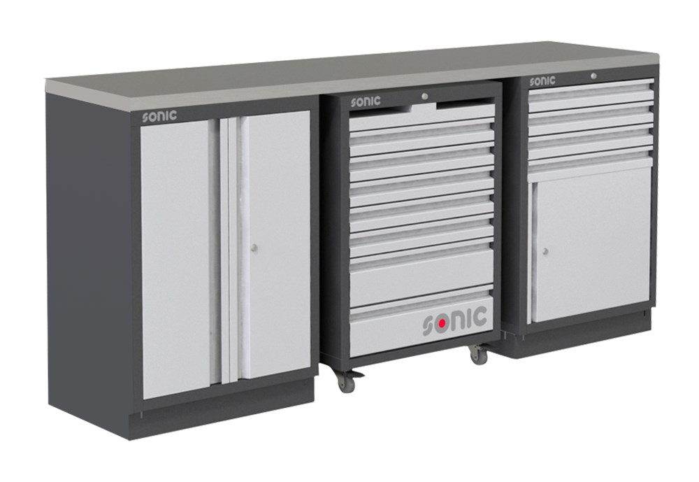 SONIC EQUIPMENT MSS Schrankwand 2193mm 4731528 Werkzeugschrank Image