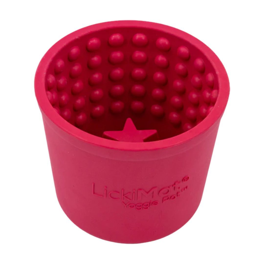 Yoggie Pot Pink - LickiMat 1 pz Accessori