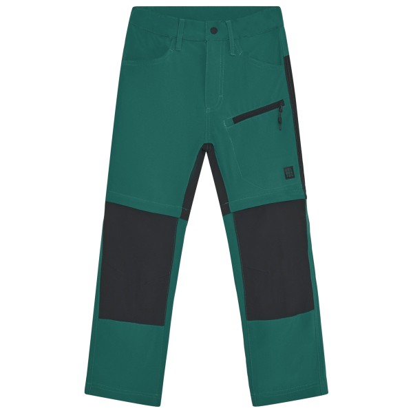 Color Kids - Kid's Pants Stretch with Zip Off - Trekkinghose Gr 152 türkis