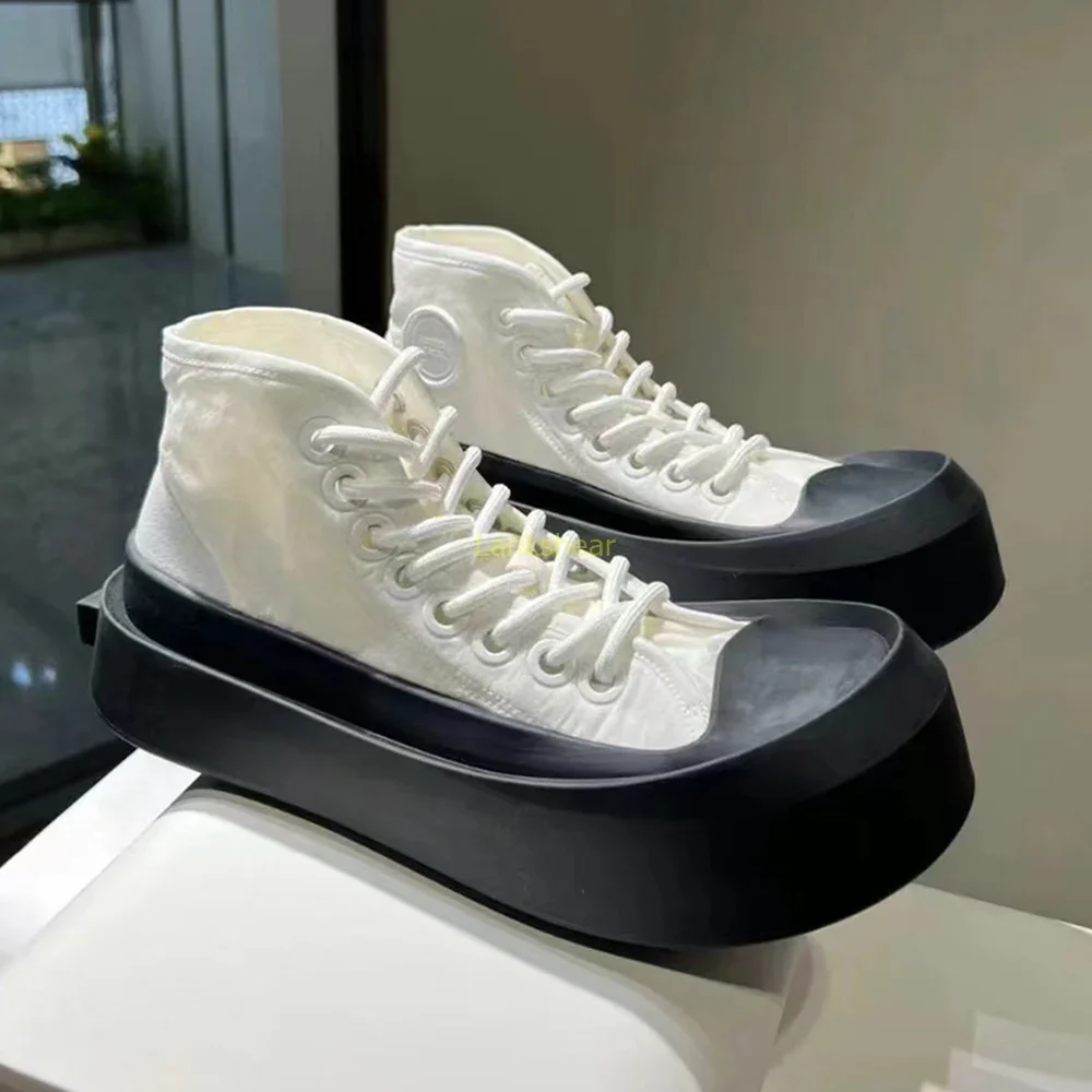 Kreuz gebunden dicken Absatz Canval Sportschuhe Sexy abgerundete Zehen gemischt Coros Neuheiten Mode Frauen Freizeitschuhe