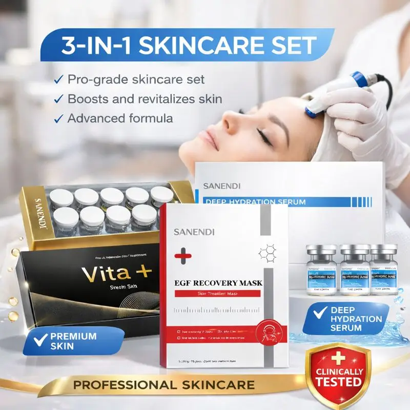 Exoso NAD+ Serum Hyaluronsäure-Serum für das Gesicht 3-in-1-Set Dr.Pen EGF Maske Schönheitssalon Koreanische Hautpflege-Booster Image