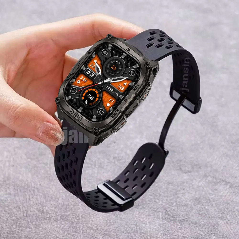 Sportliches Magnetarmband für KOSPET Tank M4 T4 M3, Weiches Silikon-Uhrenarmband 20mm 22mm für Huawei Watch GT 6 5 Pro 46mm Zubehör Image