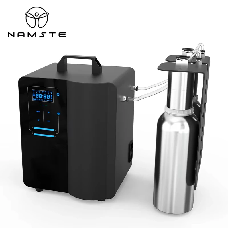 NAMSTE Hotel-Raumduftgerät 10000m³ Kommerzieller Elektrischer Aromadiffusor Doppeldüsen Aromatherapie-Zerstäuber Aromabrenner Image