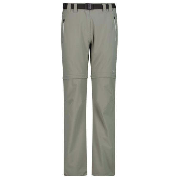 CMP - Women's Zip Off Pant - Zip-Off-Hose Gr 48 grau/oliv