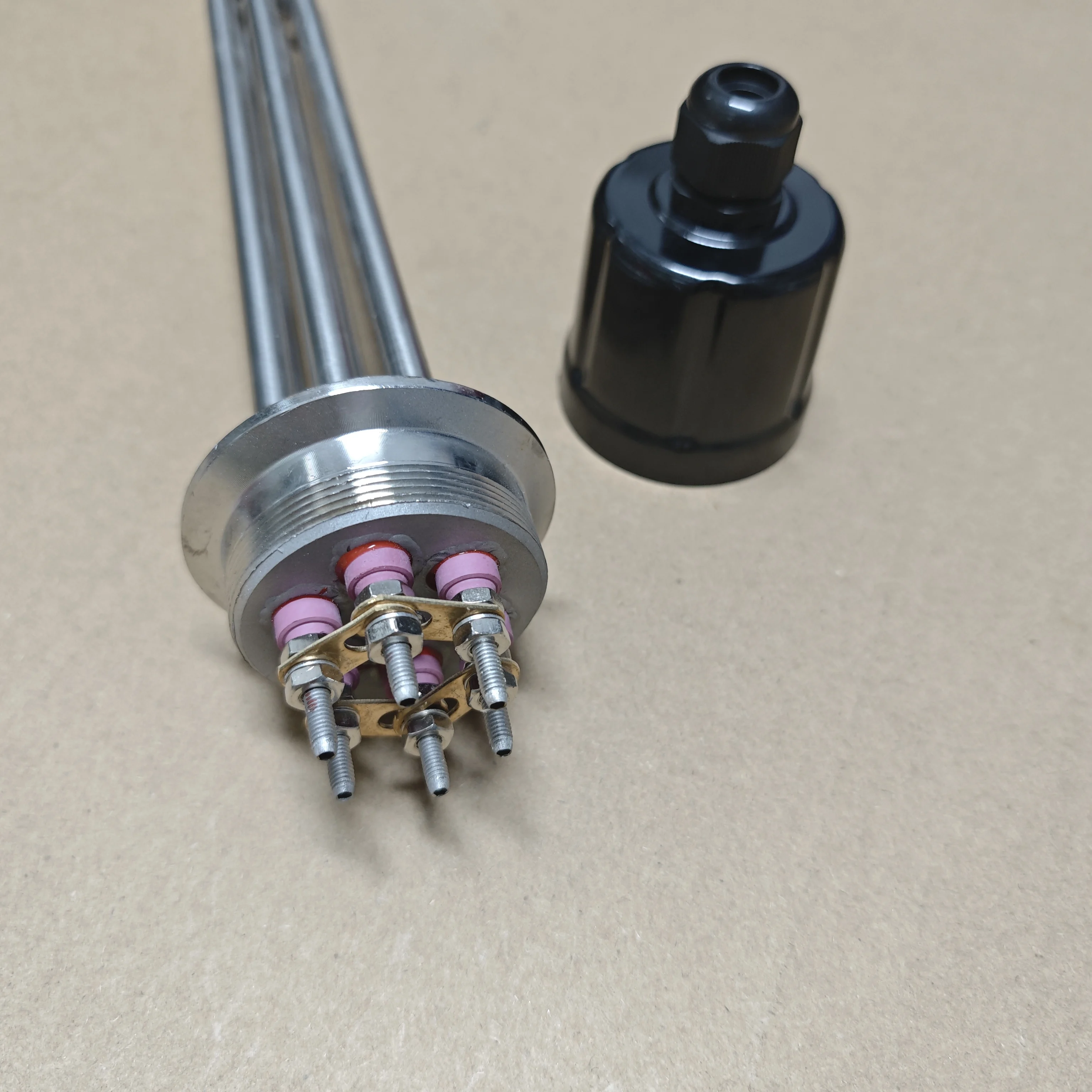 2"Tri Clamp Wasserheizelement Edelstahl Elektrische Rohrheizung zum Brauen Image